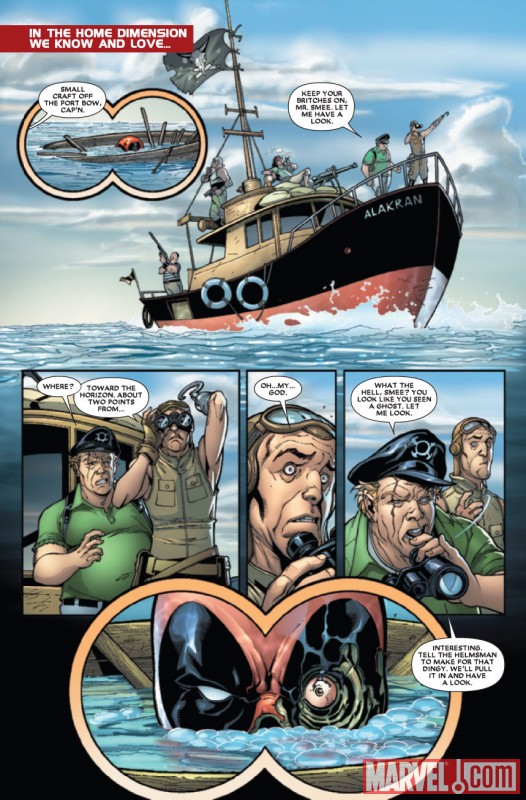 PRELUDE TO DEADPOOL CORPS #4 Art by Paco Medina