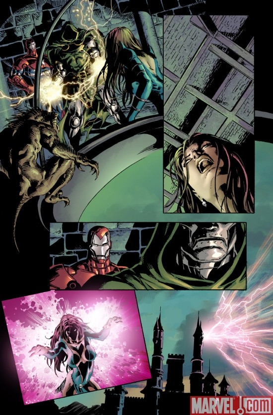 DARK AVENGERS #4 preview art by Mike Deodato