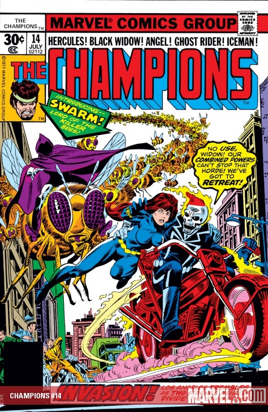 CHAMPIONS #14 COVER