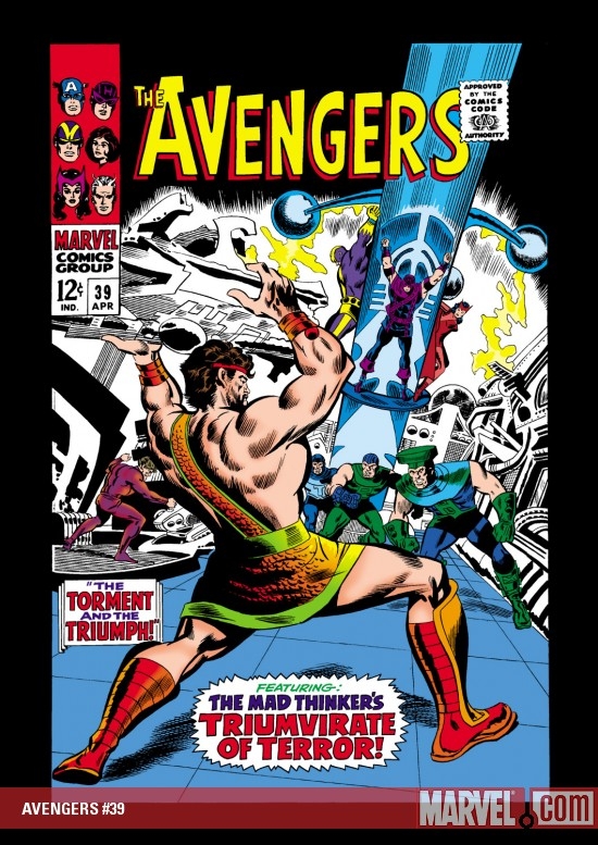 AVENGERS #39 COVER