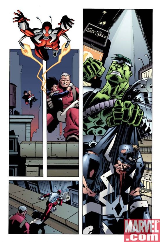 Ant-Man #10 interior art
