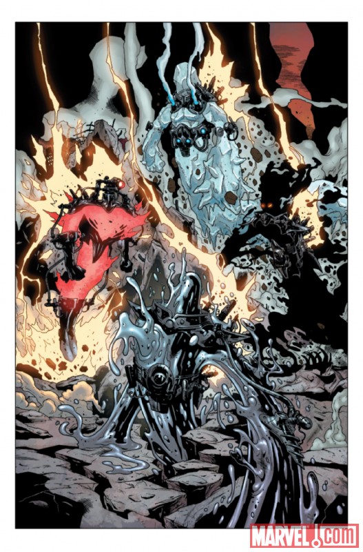X-MEN: SECOND COMING - REVELATIONS: BLIND SCIENCE #1 interior art by Gerald Parel and Paul Davidson