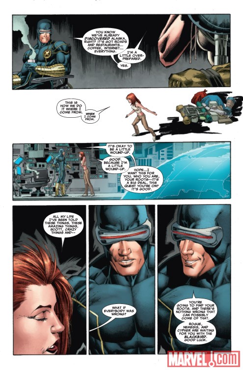 UNCANNY X-MEN #526 preview art by Whilce Portacio