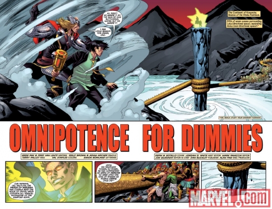 Heroic Age: Prince of Power #4 preview art by Reilly Brown and Adam Archer