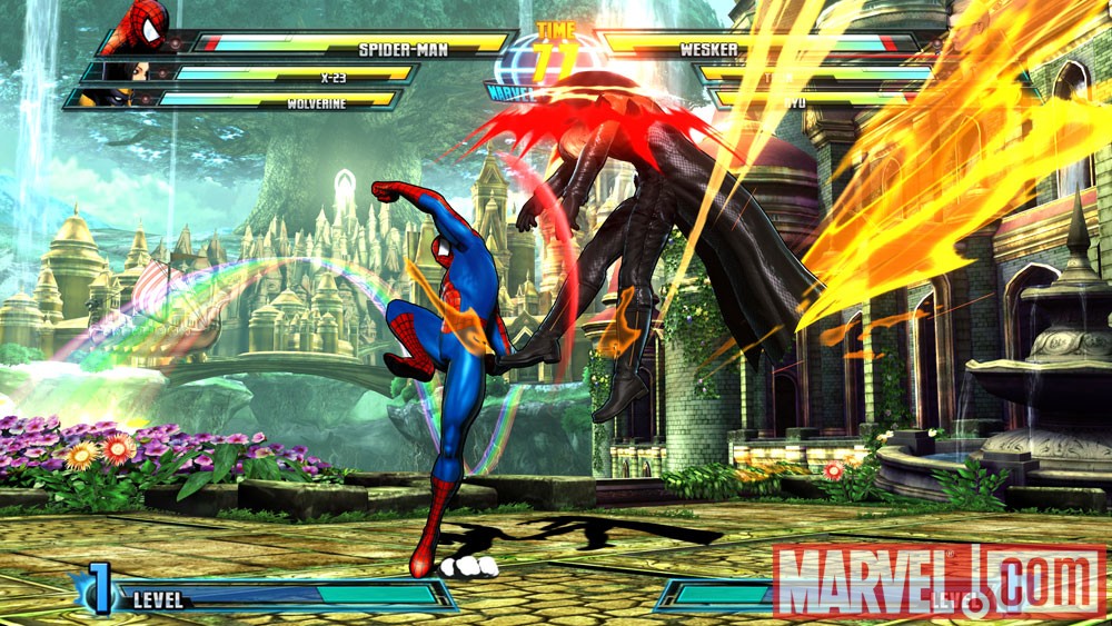 Spider-Man in Marvel vs. Capcom 3