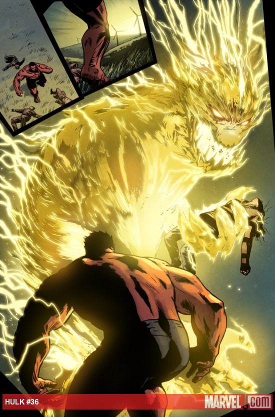Hulk #36 preview art by Patrick Zircher