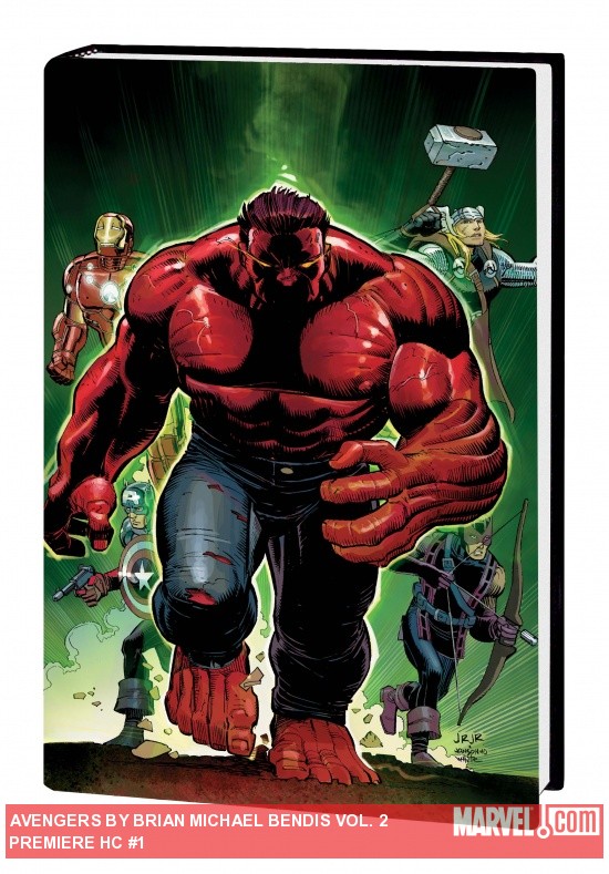 AVENGERS BY BRIAN MICHAEL BENDIS VOL. 2 PREMIERE HC cover