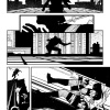 Black Panther: The Man Without Fear #519 black and white preview art by Jefte Palo