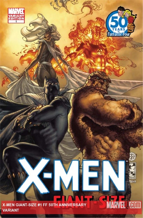 X-MEN GIANT-SIZE 1 (2011) #1 (Ff 50th Anniversary Variant)
