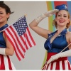 The USO Girls from Captain America: The First Avenger on the USS Intrepid