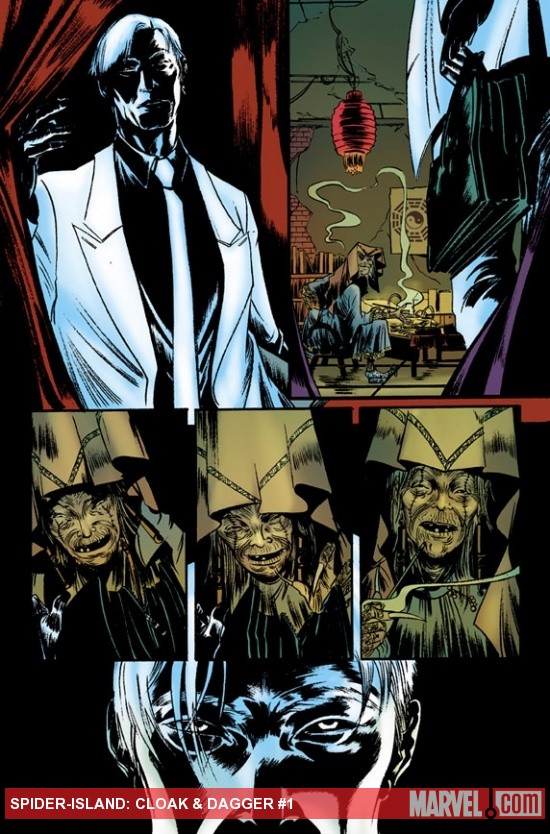 Spider-Island: Cloak and Dagger #1 preview art by Emma Rios
