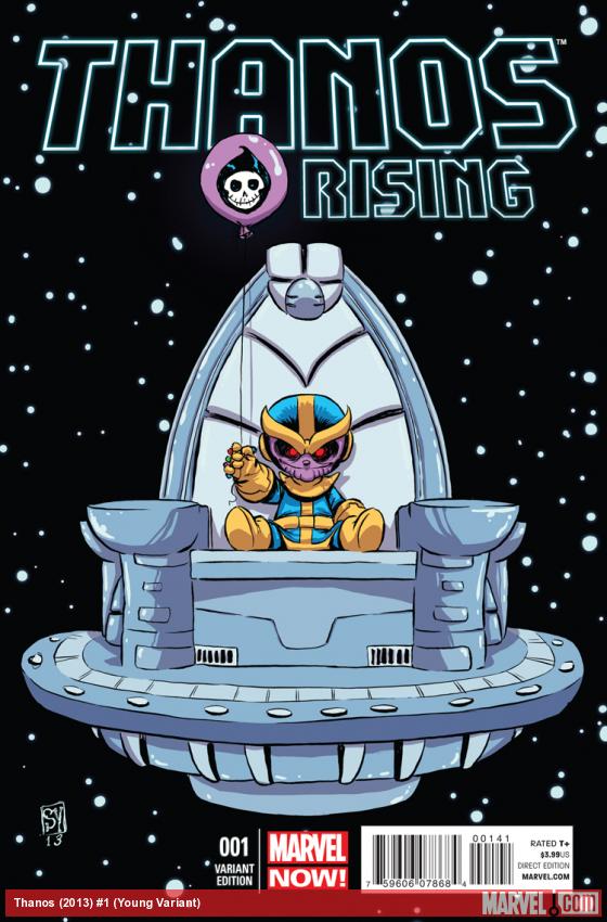 Thanos Rising (2013) #1 (Young Variant)