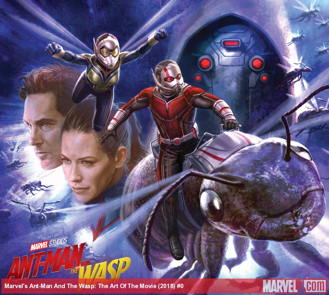 MARVEL'S ANT-MAN AND THE WASP: THE ART OF THE MOVIE HC SLIPCASE (Hardcover)