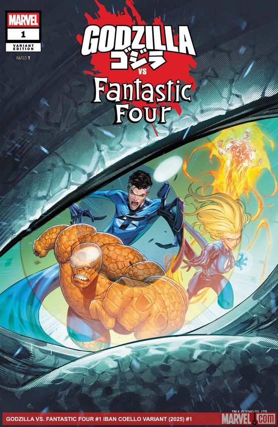 GODZILLA VS. FANTASTIC FOUR (2025) #1 (Variant)