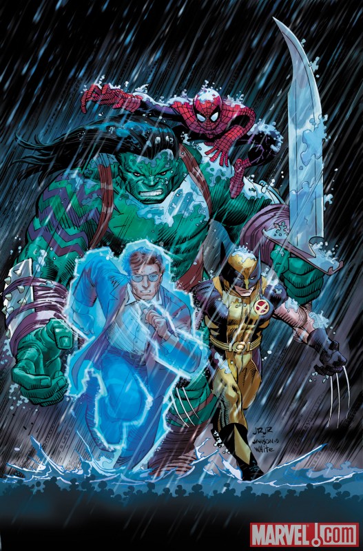 Image Featuring Spider-Man, Wolverine