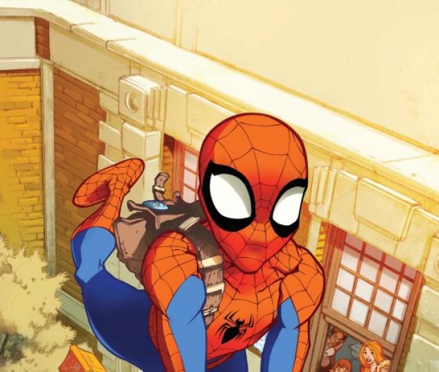Marvel Adventures Spider-Man (2010) #1 cover by Karl Kerschl
