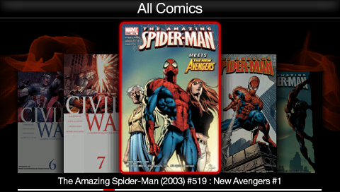 Digital Comic Carousel