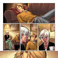 ULTIMATE COMICS SPIDER-MAN #2 interior art by David Lafuente