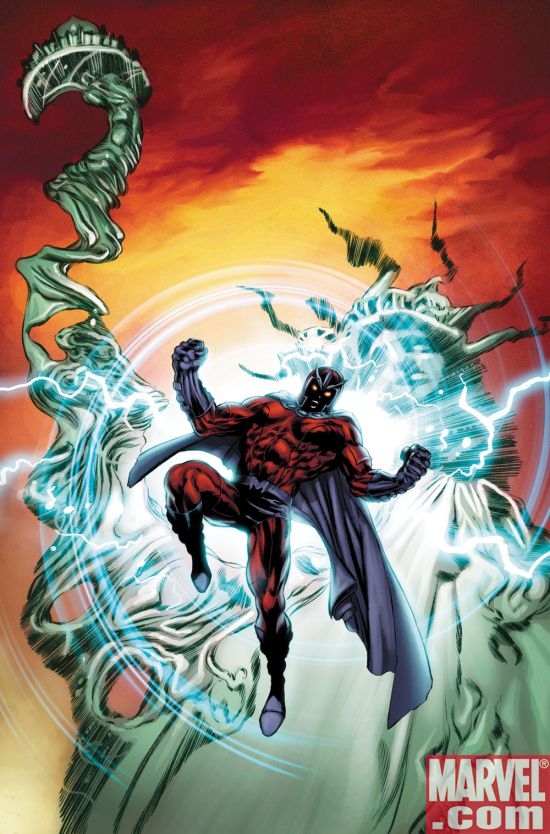 CIVIL WAR: HOUSE OF M #4 cover by Mike Perkins