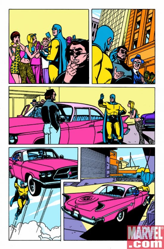 THE AGE OF THE SENTRY #1 Interior Art