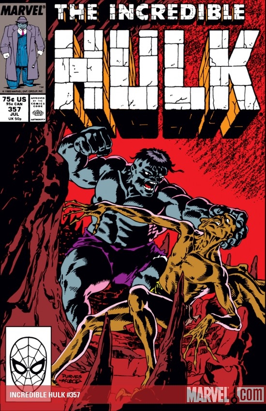 INCREDIBLE HULK #357 COVER
