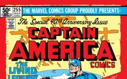 CAPTAIN AMERICA #255 COVER