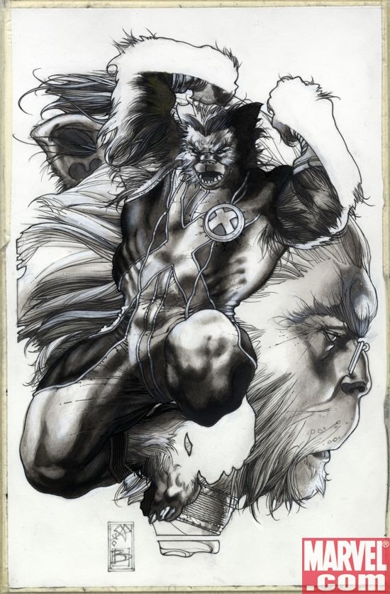 ASTONISHING X-MEN preview art by Simone Bianchi
