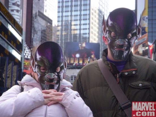 Mr. & Mrs. Skrull care not for this Iron Man
