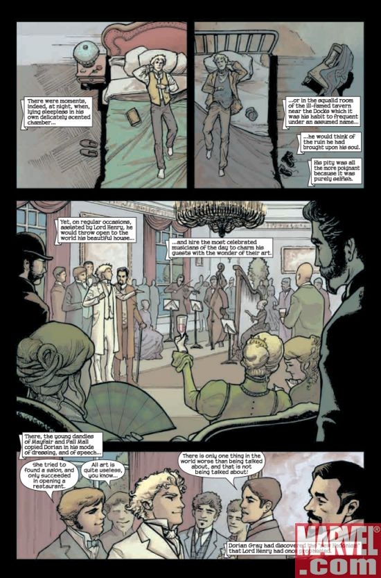 MARVEL ILLUSTRATED: PICTURE OF DORIAN GRAY #3, page 7