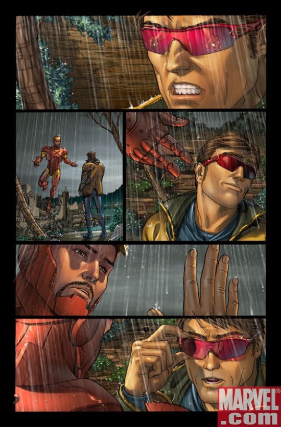 UNCANNY X-MEN #495 Interior Art