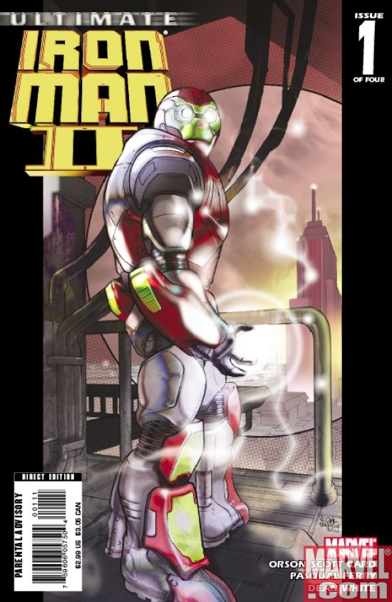 Ultimate Iron Man II #1 Cover