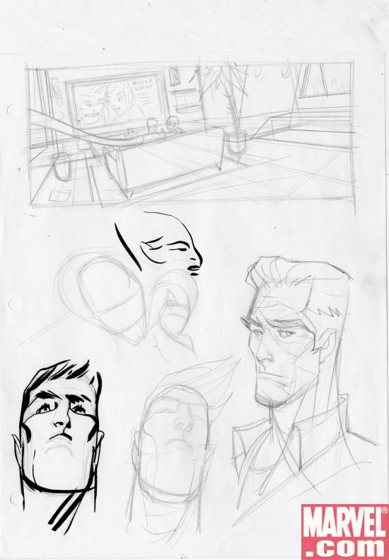 Mr. Fantastic sketch by Juan Doe