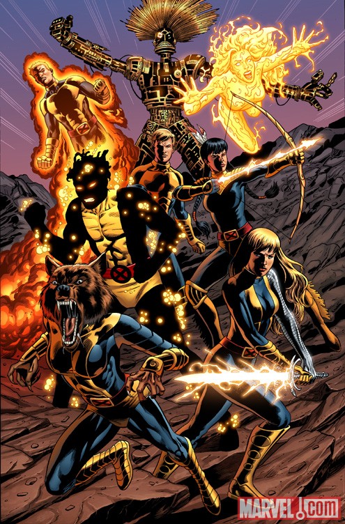 NEW MUTANTS FOREVER #1 cover by Al Rio