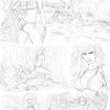 SHANNA THE SHE-DEVIL black and white art by Nuno Plati 2