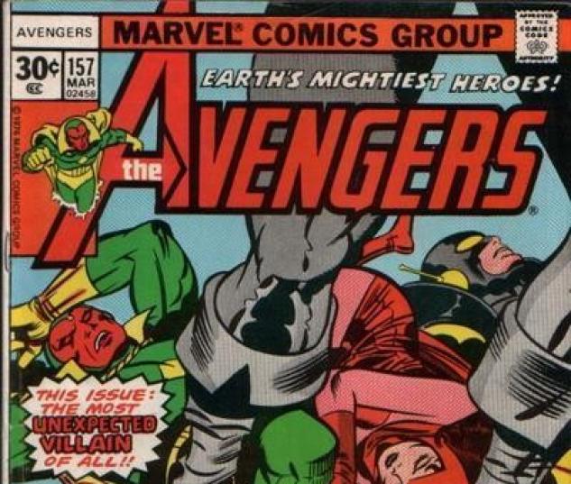 AVENGERS (1963) #157 cover by Jack Kirby
