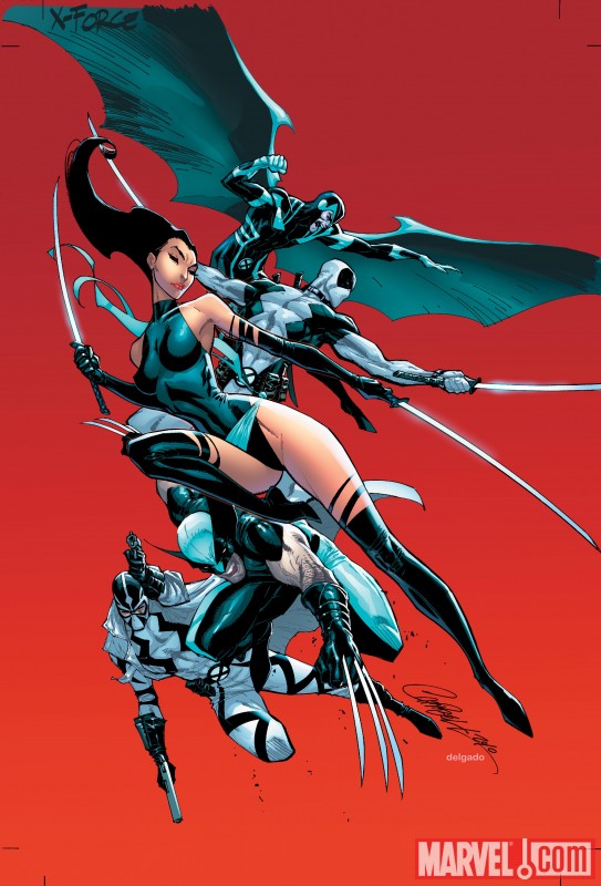Uncanny X-Force (2010) #1 (Campbell Variant)