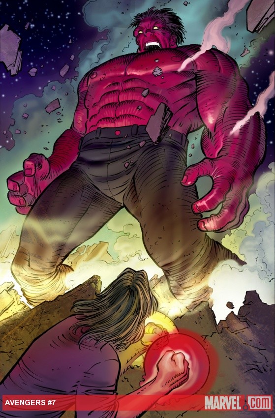 Avengers #7 preview art by John Romita Jr.