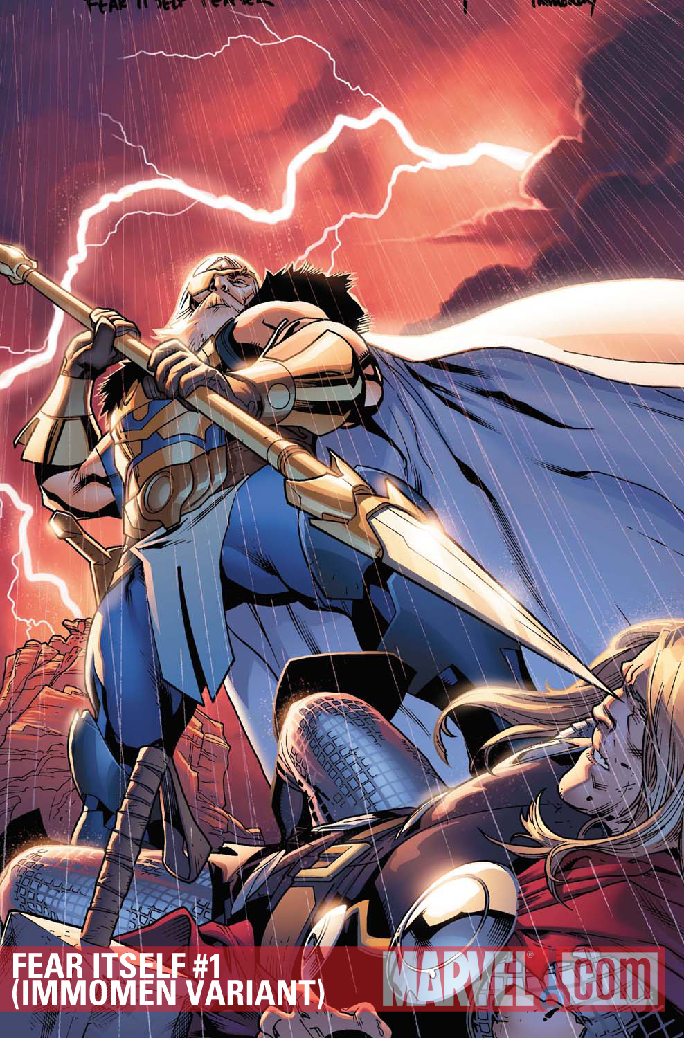 Fear Itself (2010) #1 (Immomen Variant)