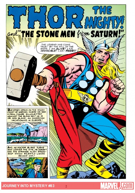 Thor and Mjolnir