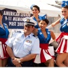 The USO Girls from Captain America: The First Avenger on the USS Intrepid