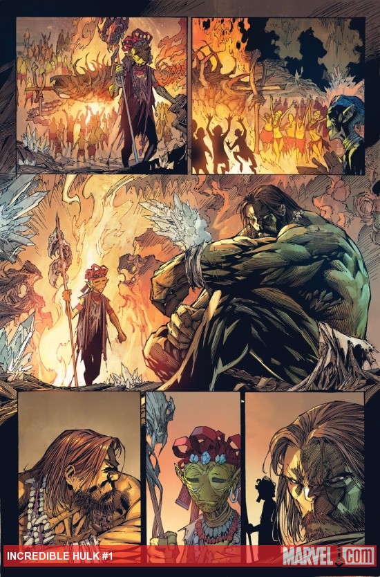 Incredible Hulk (2011) #1 preview art by Marc Silvestri