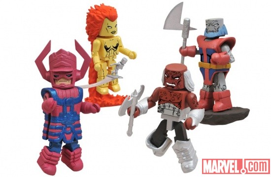 Diamond Select's Heralds of Galactus Minimates