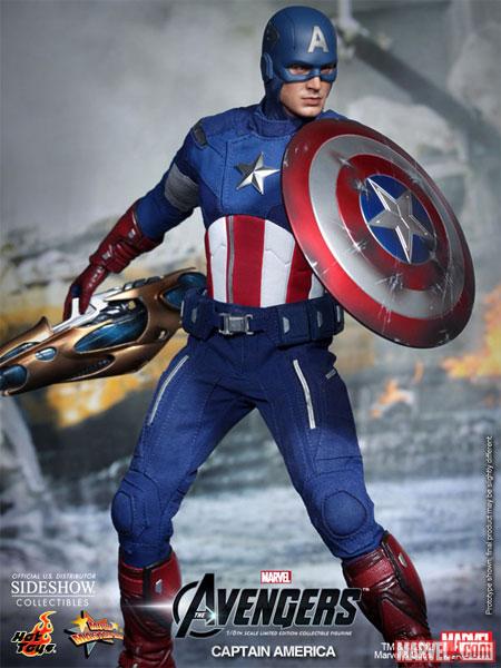 Новая фигурка Капитана Америка от Hot Toys Новая фигурка Капитана Америка от Hot Toys