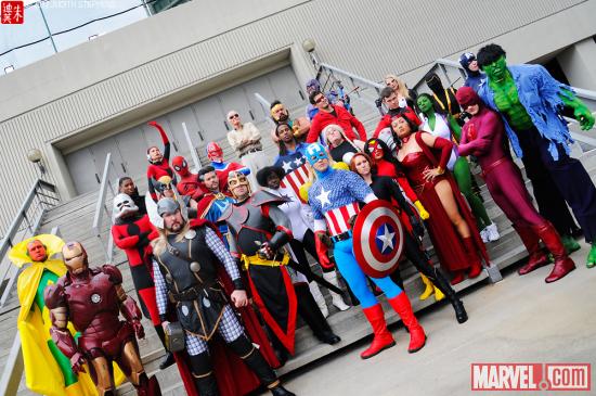 Marvel Costuming: Avengers Assemble at Dragon*Con 2012