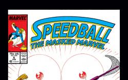 Speedball (1988) #6 Cover