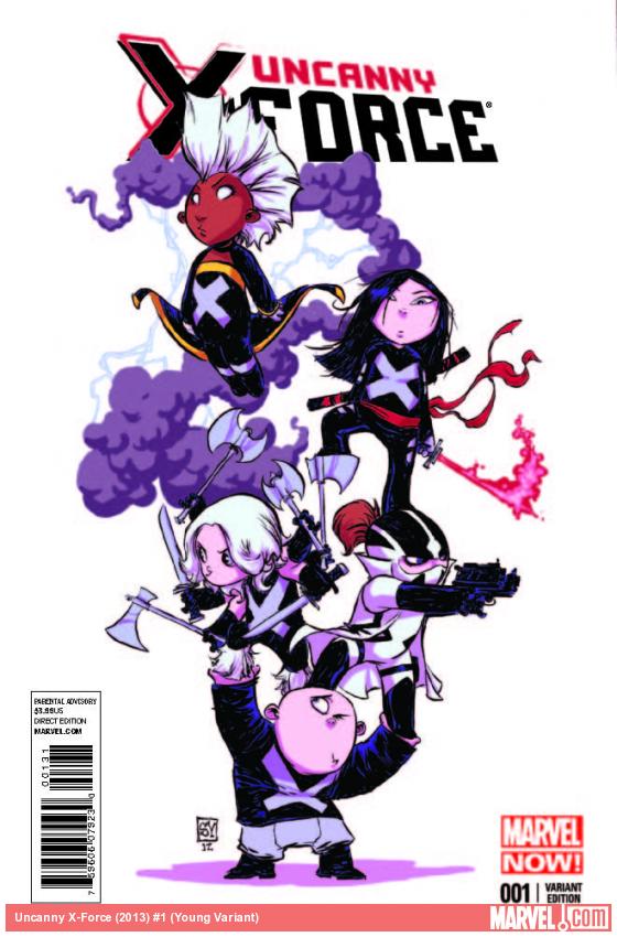 Uncanny X-Force (2013) #1 (Young Variant)