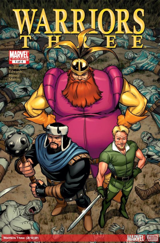 Warriors Three (2010) #1