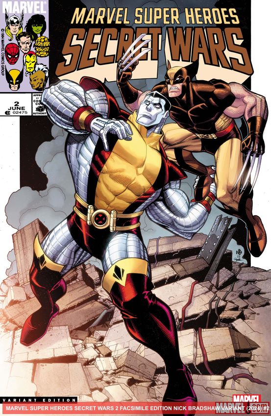 Marvel Super Heroes Secret Wars Facsimile Edition (2024) #2 (Variant)