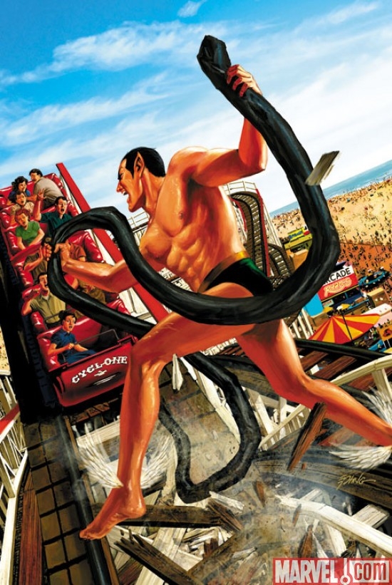 THE MARVELS PROJECT #3 variant cover by Steve Epting