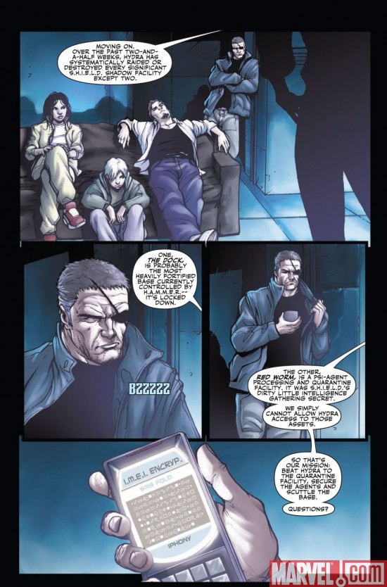 SECRET WARRIORS #3 preview page 3